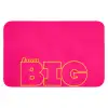Minimalistisch - Roze - Dream big - Grafisch Badmat klein -3d