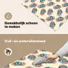 Retro - Disco - Bloemen - Discobal Inductie beschemer met haakjes klein 777 -ky-schoon-nl