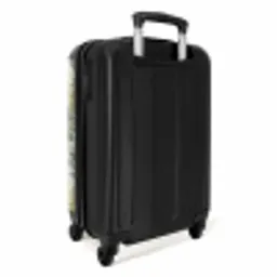 Bladeren - Botanisch - Groen NBS - Handbagage koffer - Volwassenen Unisex middel -achterkant