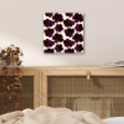 Bloemen - Aquarel - Paars aluminium wit klein 46 -sfeer3