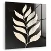 Blad - Wit - Minimalistisch plexiglas 5mm klein -zzzproduct_nieuw