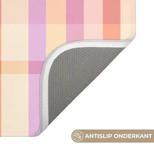 Pastel - uitpatroon - Geometrisch Badmat klein 997 -USP_AntislipNL