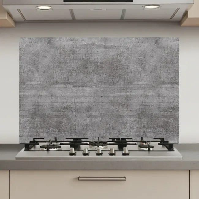 Beton - Patroon - Antiek keuken achterwand spatscherm klein 900 -3d_website