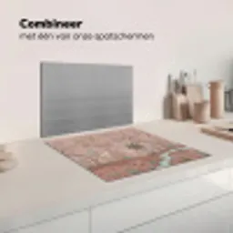 Nostalgisch - Reigers - Roze Inductie beschermer vinyl 3mm middel -wsfeer7_website