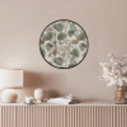 Elegant - Bladeren - Groen Fotolijst rond zonder passe partout klein 856 -sfeer3
