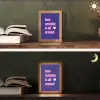 Tekst - Valentijn - Love - Blauw Light Box met kabel (Tafellamp) klein -sfeer3