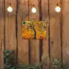 Abstract - Boom - Levensboom - Modern tuinposter los doek klein -sfeer1