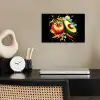 Tomaat - Avocado - Peper - Graffiti - Verf - Modern poster papier klein -sfeer1