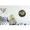 Zwaan - Oude meesters - Jan Asselijn Wandcirkel aluminium klein -kinderkamer