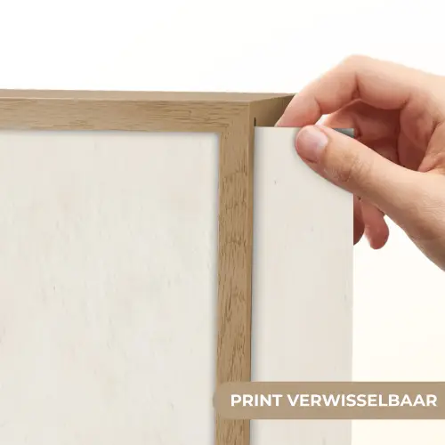 Kerstboom - Illustratie - Ster - Sneeuw Light Box met batterij (Wandlamp) middel -USP_websiteprintNL
