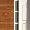 Roestbruin - Sierlijk Naambord Organisch middel -sfeer3