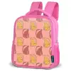 Gestipt - Katten - Zalmroze Kinderrugzak - Roze middel 863 -schuin