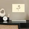 Illustratie - Zwart - Roos poster papier klein -sfeer1