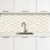 Motief - Modern - Beige keuken achterwand 2 middel 871 -3d