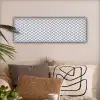 Oceaan - Koraal - Blauw - Wit canvas 2cm klein 828 -sfeer1