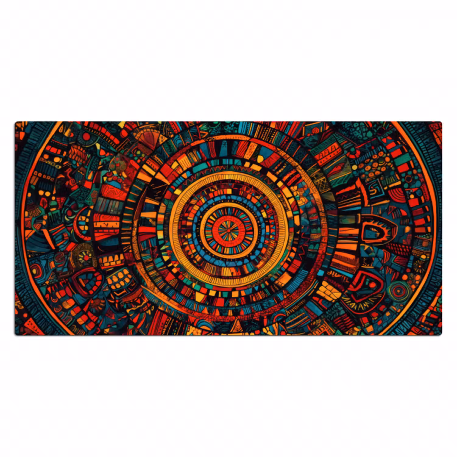 Schreibtischunterlage - Mandala - Kreise - Muster
