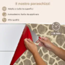 Giraf - Patroon - Beige - Bruin keuken achterwand spatscherm klein 900 -spatscherm_IT