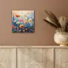 Bloemen - Natuur - Waterverf - Kunst aluminium wit klein -sfeer4