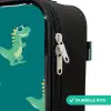 Tyranosaurus specs Kinderkoffer - Zwart klein -rits_NL