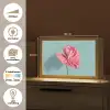 Blad - Anthurium - Stippen - Roze Light Box met kabel (Tafellamp) klein -USP_websiteoverzichtNL