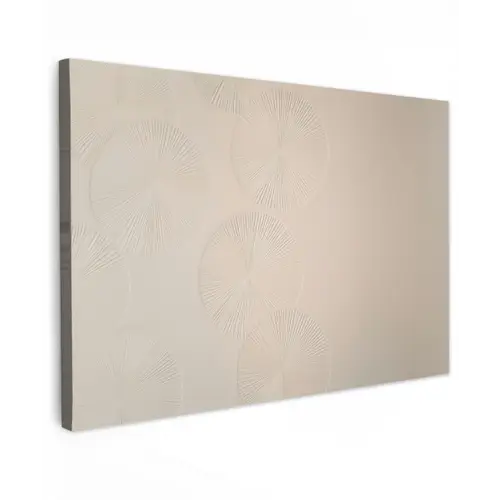 Japandi - Beige - Modern canvas 2cm klein -z3d