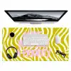 Zebraprint - Priority - Roze Muismat XXL klein -3d
