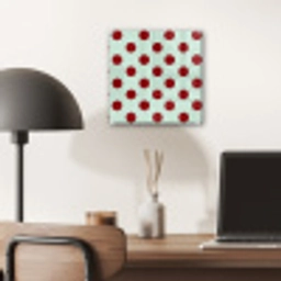 Polka - Dots - Rood plexiglas 5mm klein 11 -sfeer6