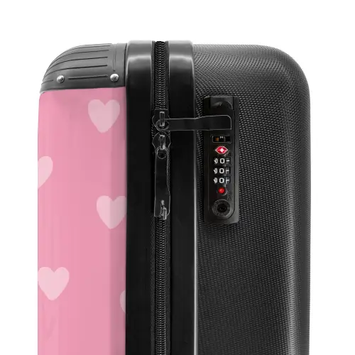 Hartjesritme NBS - Handbagage koffer - Kinderen Unisex middel -slot