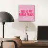 Tekst - Modern - Roze aluminium wit klein -sfeer5