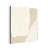 Beige - Abstract - Modern aluminium wit klein -3d