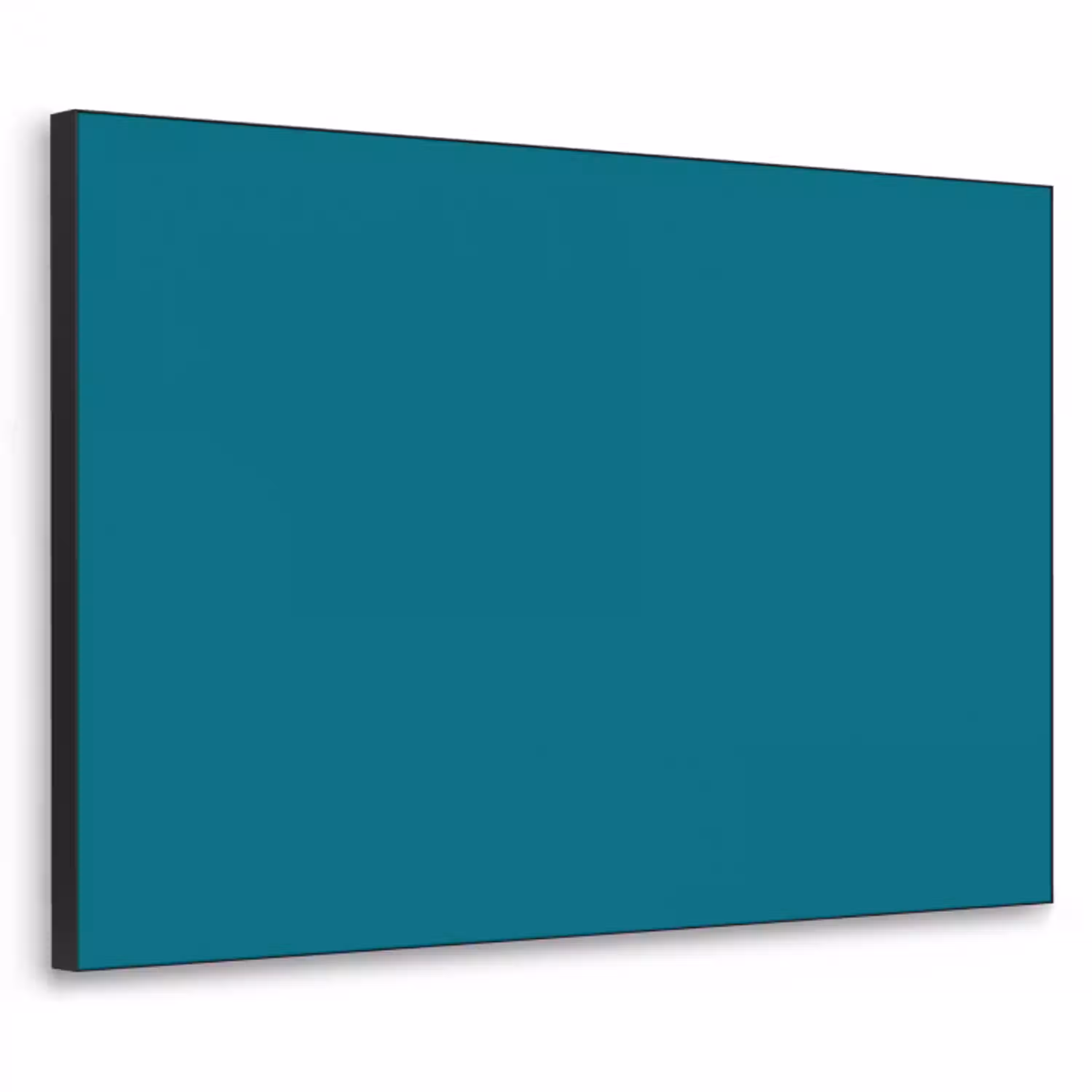 Tropical - Peacock - Blauw Textielframe zwart klein 947 -3d