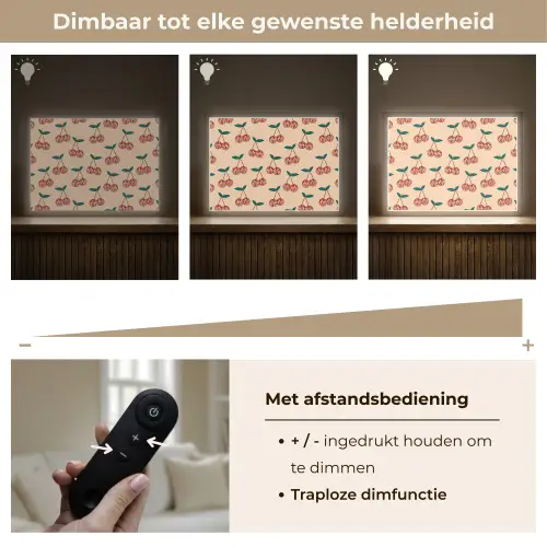 Kers - Disco - Patroon Light Box met batterij (Wandlamp) middel 907 -USP_dimbaarNL