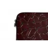 Mozaïek - Tegel - Bordeauxrood laptophoes neopreen klein 279 -detail