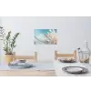 Siergras - Wind - Lichtbruin Muursticker klein -eettafel