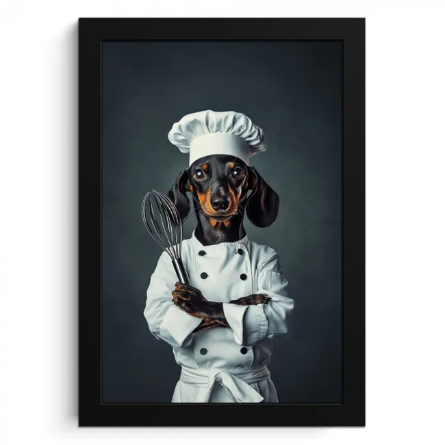 Hond - Garde - Kok KitchenYeah - Keuken - Fotolijst klein -3d