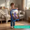Lavendel lentehoorn Kinderkoffer - Blauw klein -sfeer2_NL