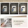 Illustratie - Blauw - Vogel Light Box met kabel (Tafellamp) klein -USP_dimbaarNL