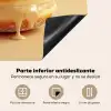Donut - Romig - Poedersuiker - Beige Inductie beschermer vinyl 3mm middel -zzsfeer4_SP