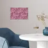 Organisch - Patroon - Roze poster papier klein 62 -sfeer3