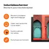 Lantaarn - Deur - Turquoise Inductie beschermer vinyl 3mm klein -zzzzzzz-td-ups