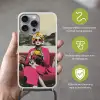 Vrouw - Kat - Bloemen - Kopje - Retro Hoesje iPhone 16 Pro Max met koord klein -sfeer2_NL