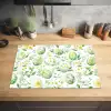 Patroon - Groen - Eieren Inductie beschermer vinyl 3mm klein -sfeer5