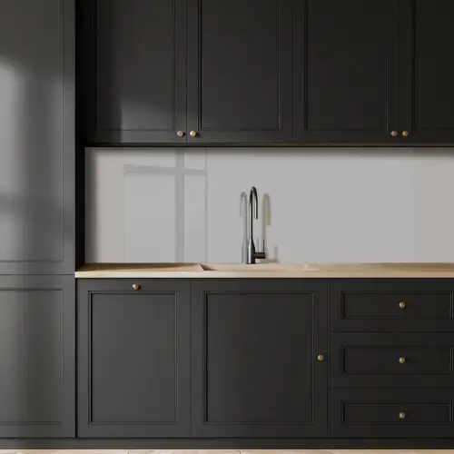 Grijs - Effen print keuken achterwand 2 middel 871 -sfeer1
