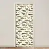 Vissen - Klassiek - Groen deurposter klein 289 -3d_beige