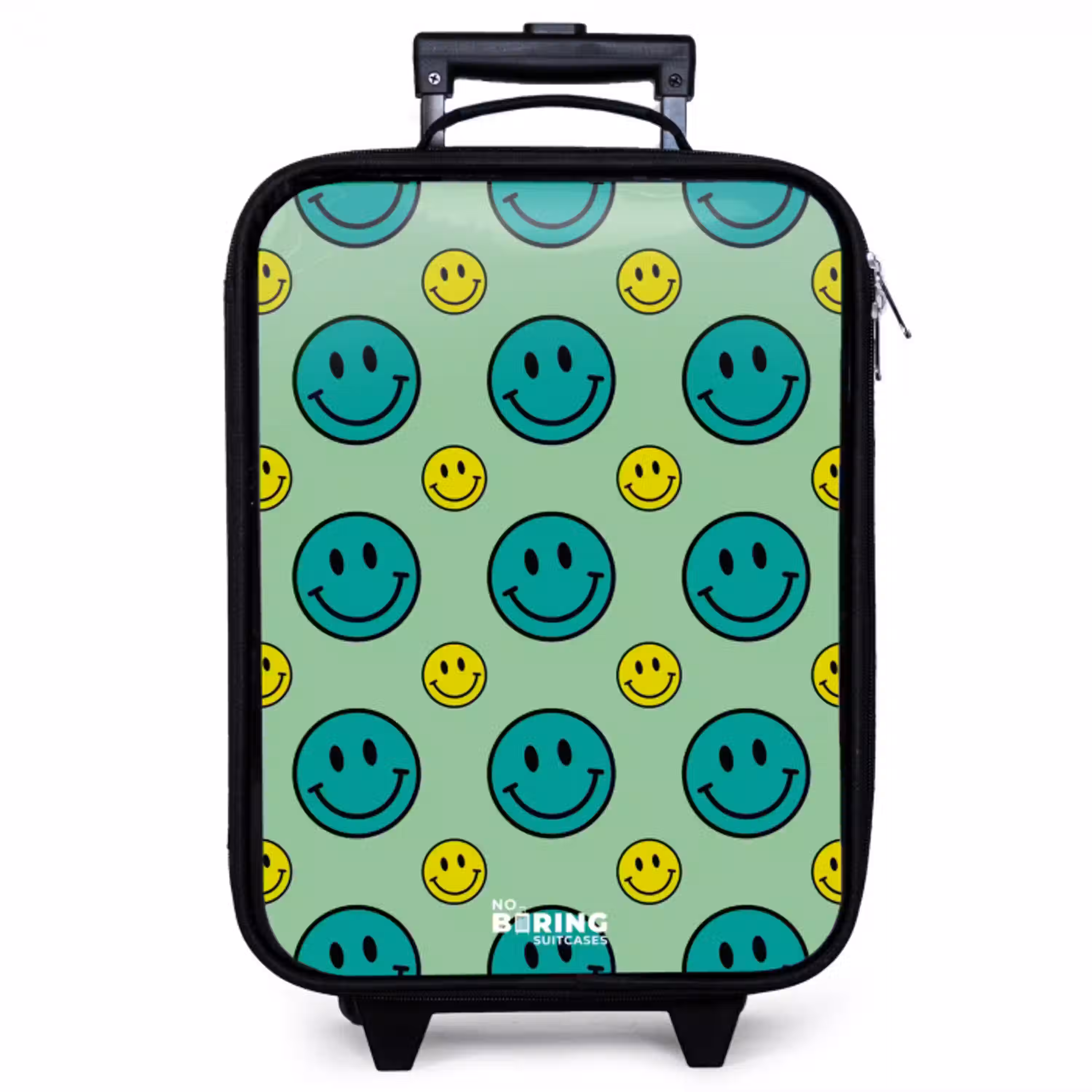 All smiles groen Kinderkoffer - Zwart klein -zzz_website3d