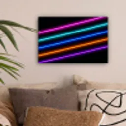 Esthetiek - Retro - Neon canvas 2cm klein -sfeer1