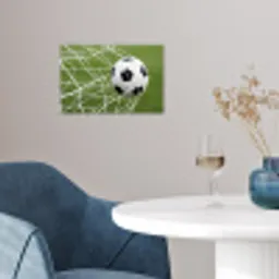 Voetbal - Goal - Net - Sport poster papier klein -sfeer3