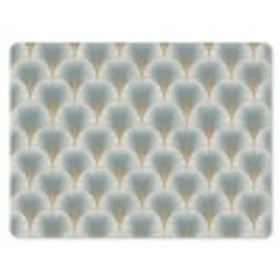 Waaier - Klassiek - Blauw muismat rubber klein 262 -3d