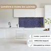Oceaan - Stippen - Blauw - Wit keuken achterwand 2 middel 871 -sfeer4_FR
