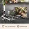 Dennenappels - Kerstsfeer - Bruin - Groen keuken achterwand spatscherm klein -usp_NL